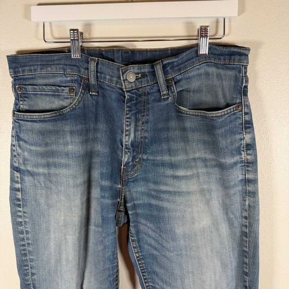 Levis 541 Athletic‎ Taper Mens Blue Jeans Medium Wash 34x30 18181-0017